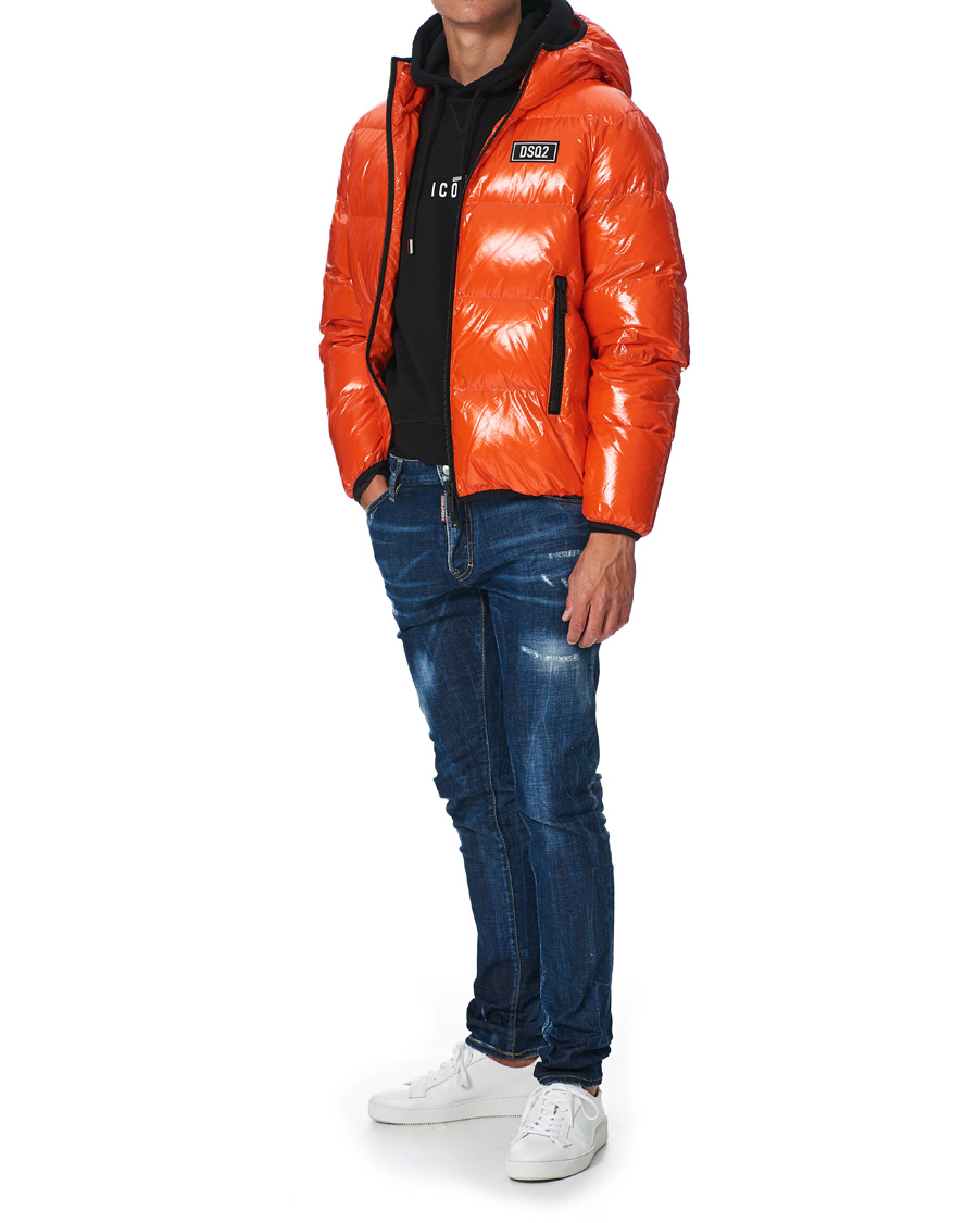 Homme | Manteaux Et Vestes | Dsquared2 | Puffer Jacket Orange