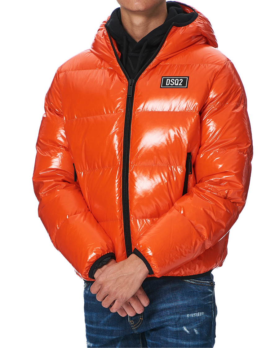 Homme | Manteaux Et Vestes | Dsquared2 | Puffer Jacket Orange