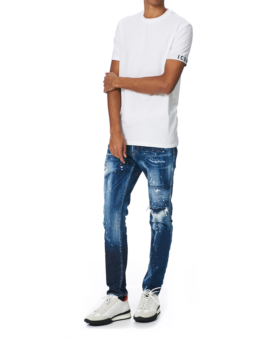 Homme | T-shirts | Dsquared2 | Icon Basic Tee White