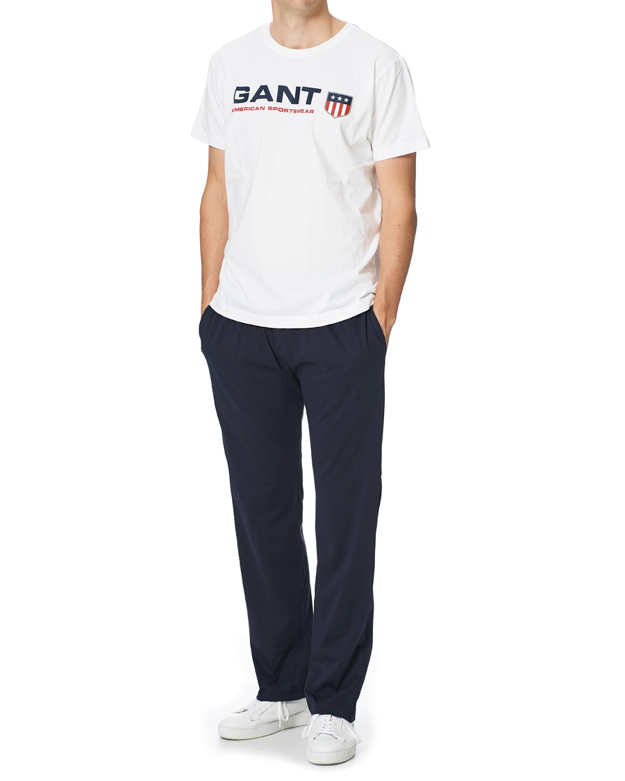 Homme | Pantalons | GANT | Retro Shield Jersey Pants Evening Blue