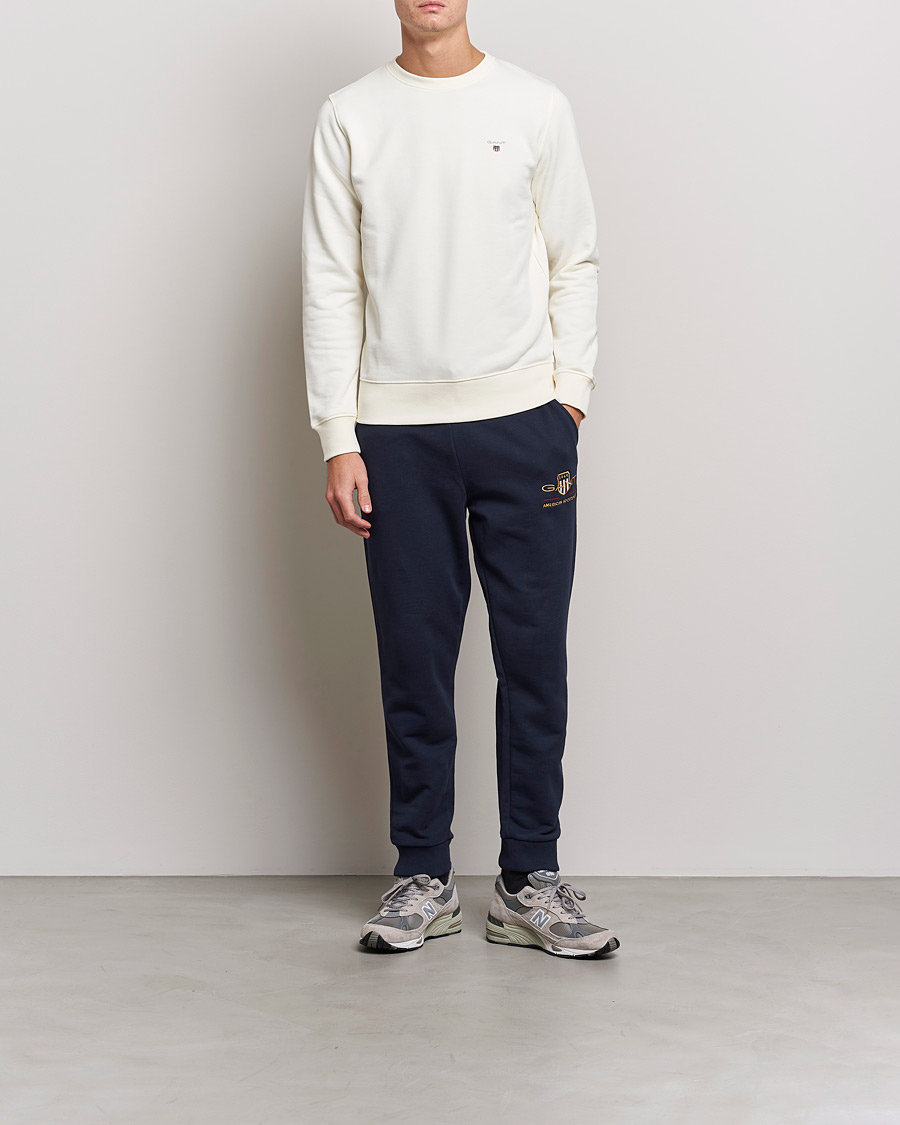 Homme | Pantalons | GANT | Archive Shield Sweatpants Evening Blue
