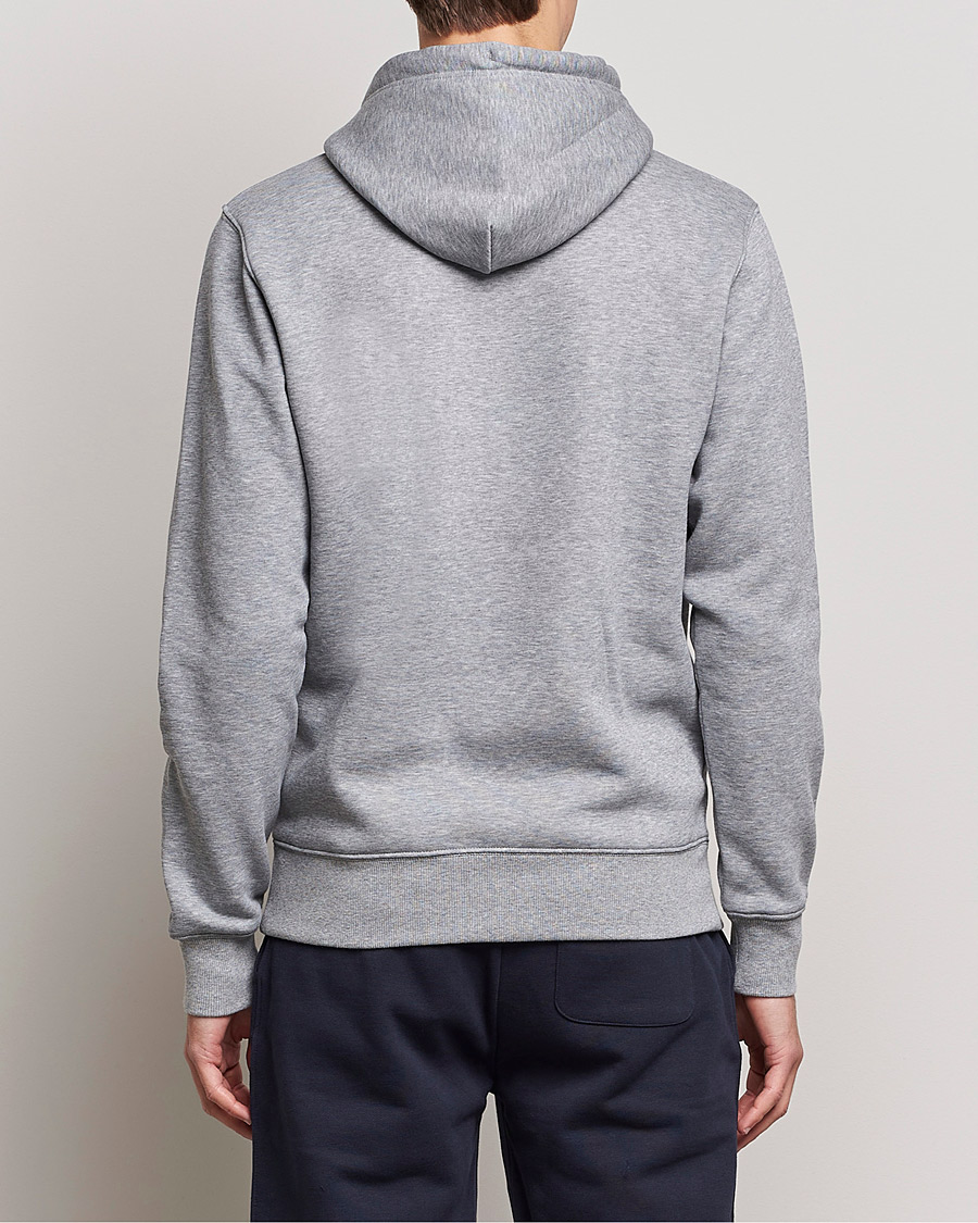 Homme | Pulls Et Tricots | GANT | Original Shield Logo Hoodie Grey Melange