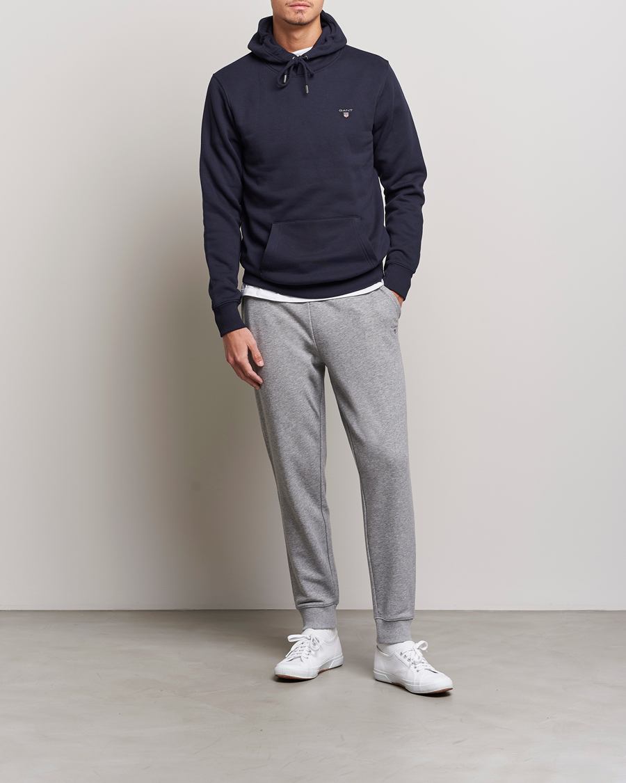 Homme | Pantalons | Gant | Original Sweatpants Grey Melange