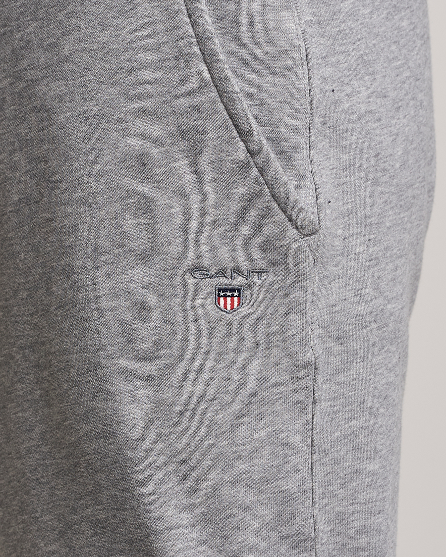 Homme | Pantalons | Gant | Original Sweatpants Grey Melange