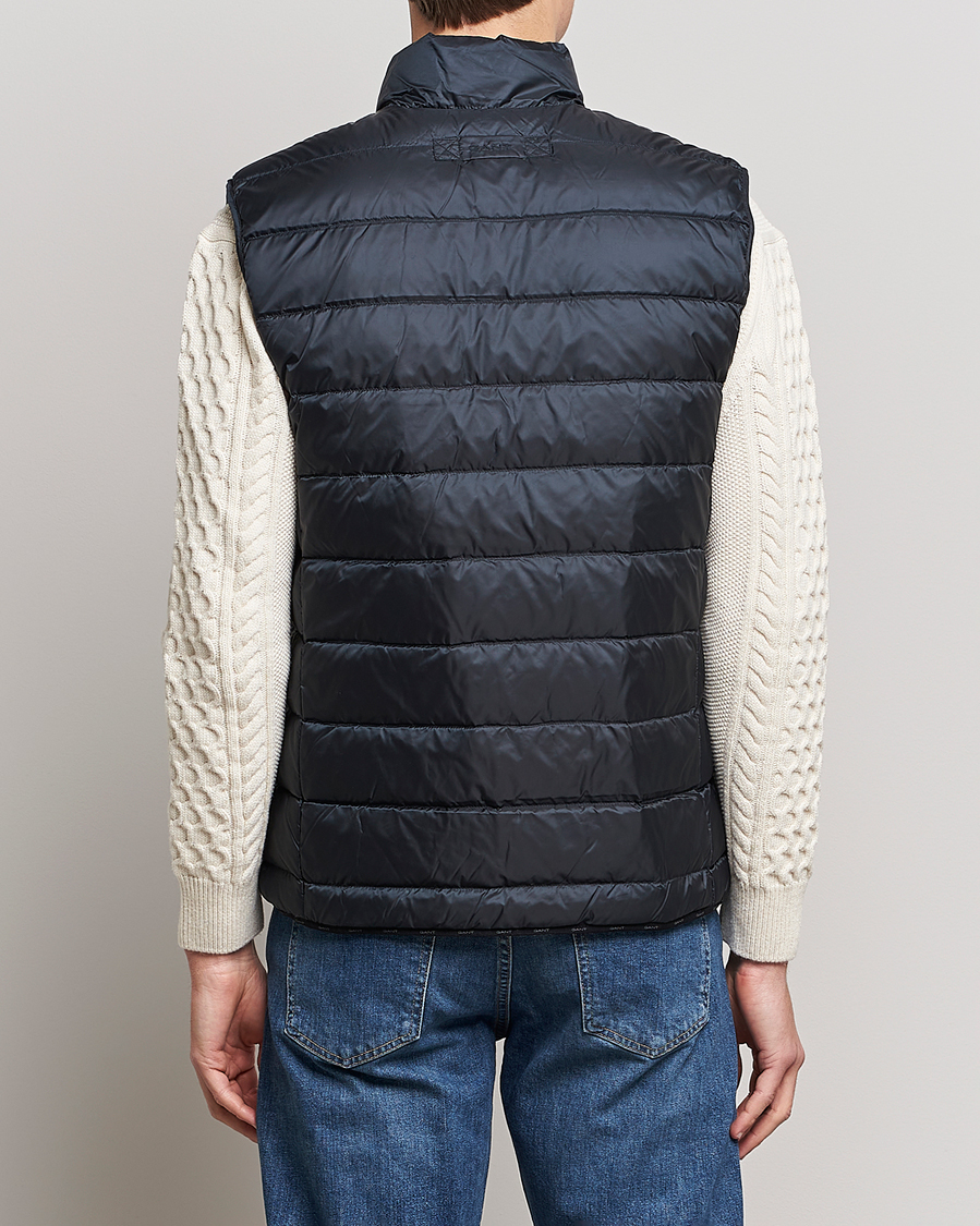 Homme | Gilets | GANT | The Light Down Gilet Black