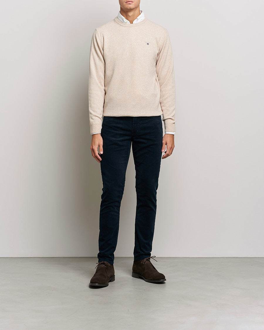 Homme | Pantalons | GANT | Hayes Cord Jeans Marine