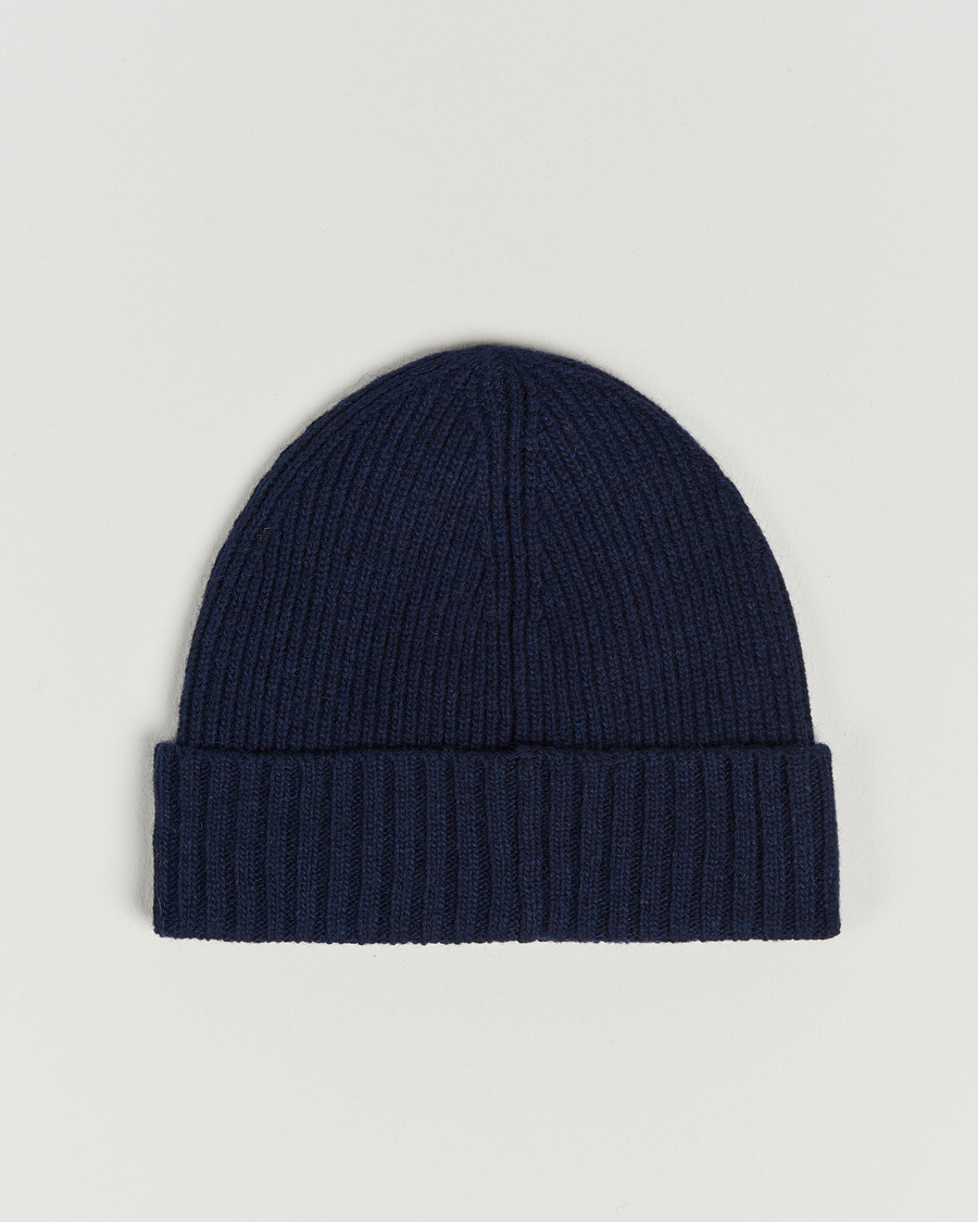 Homme | GANT Wool Lined Beanie Marine | GANT | Wool Lined Beanie Marine