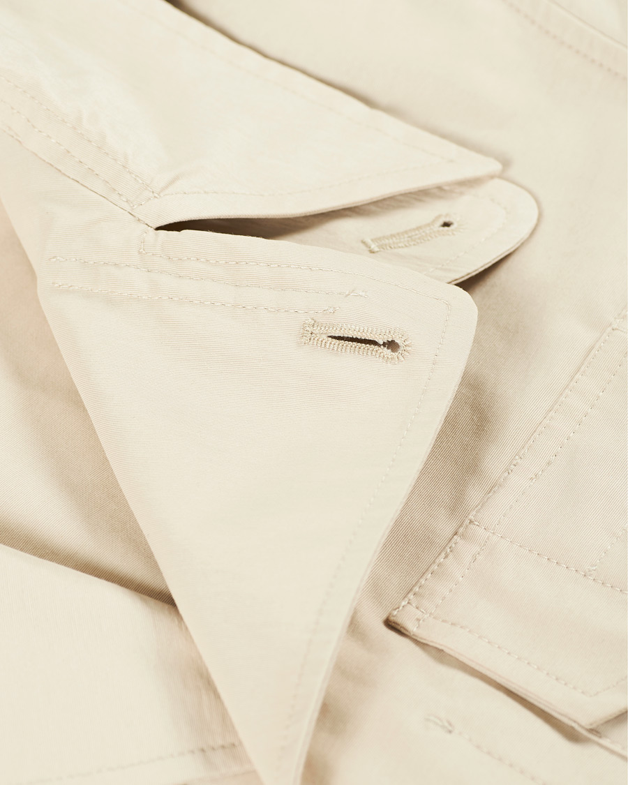 Homme | Manteaux Et Vestes | Drake's | Cotton/Nylon Sport Jacket Ecru