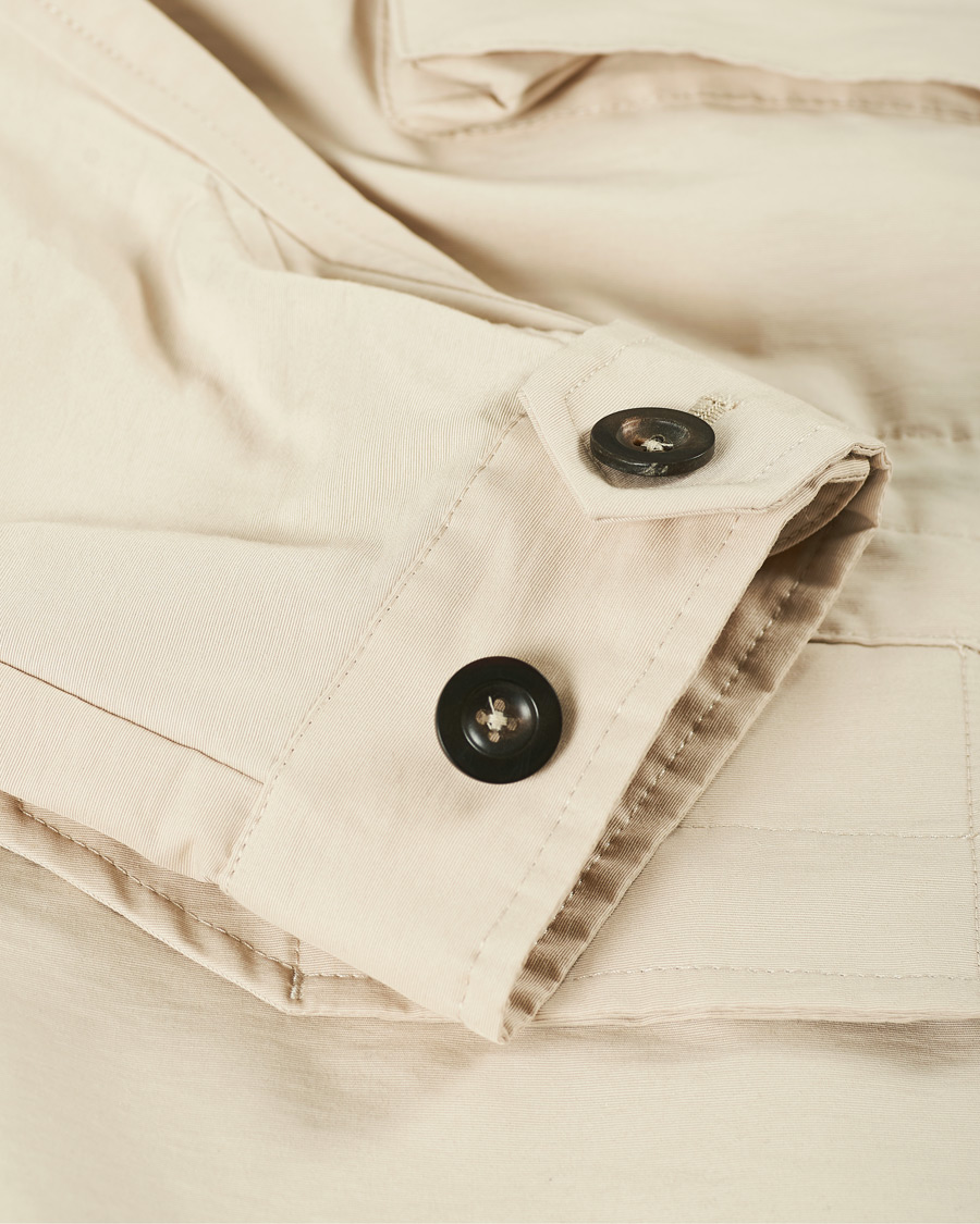 Homme | Manteaux Et Vestes | Drake's | Cotton/Nylon Sport Jacket Ecru