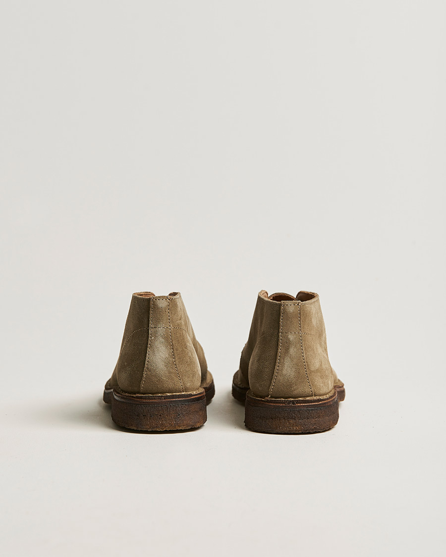 Homme | Bottes | Drake's | Crosby Moc-Toe Suede Chukka Boots Sand