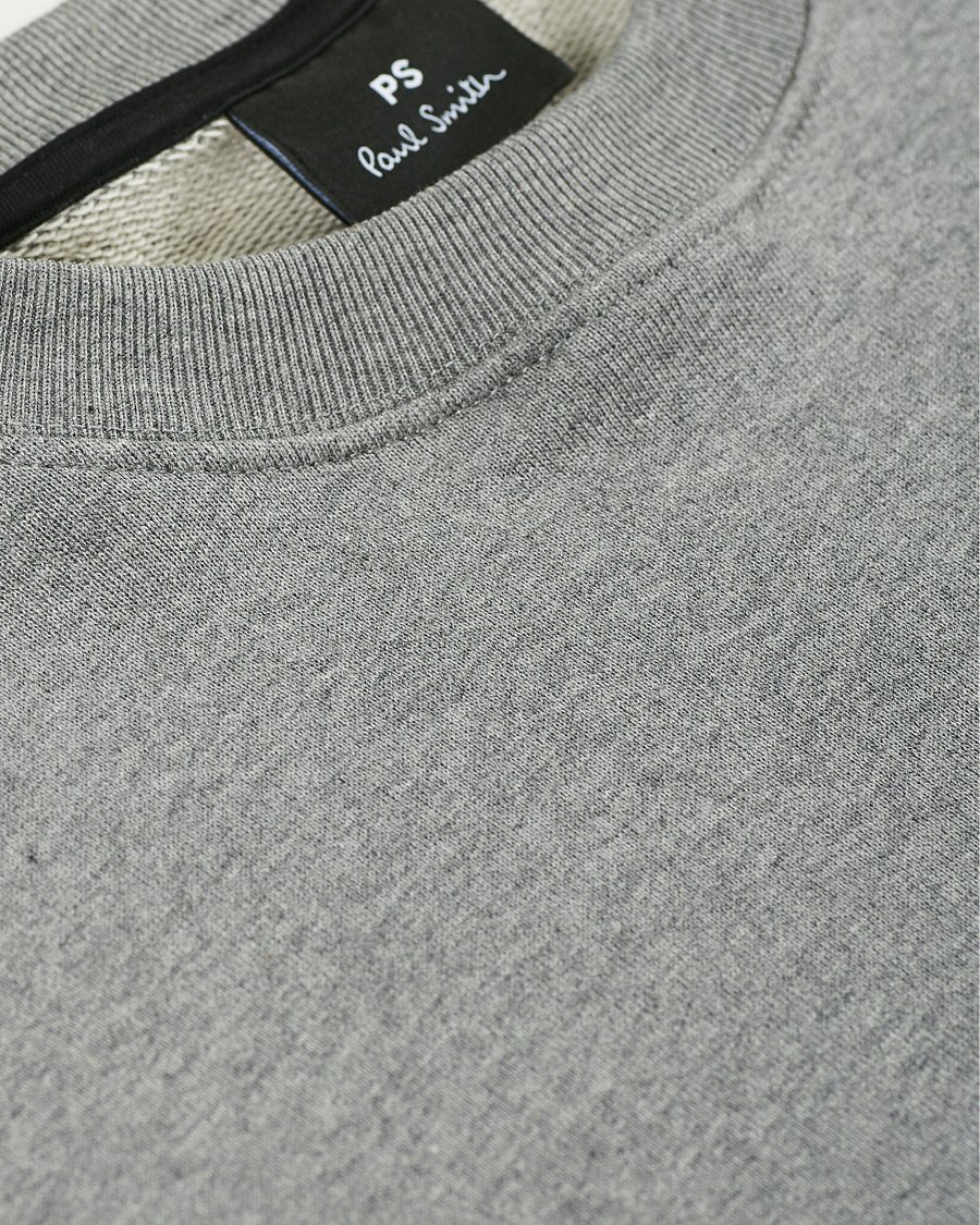 Homme | Pulls Et Tricots | PS Paul Smith | Organic Cotton Zebra Sweatshirt Grey