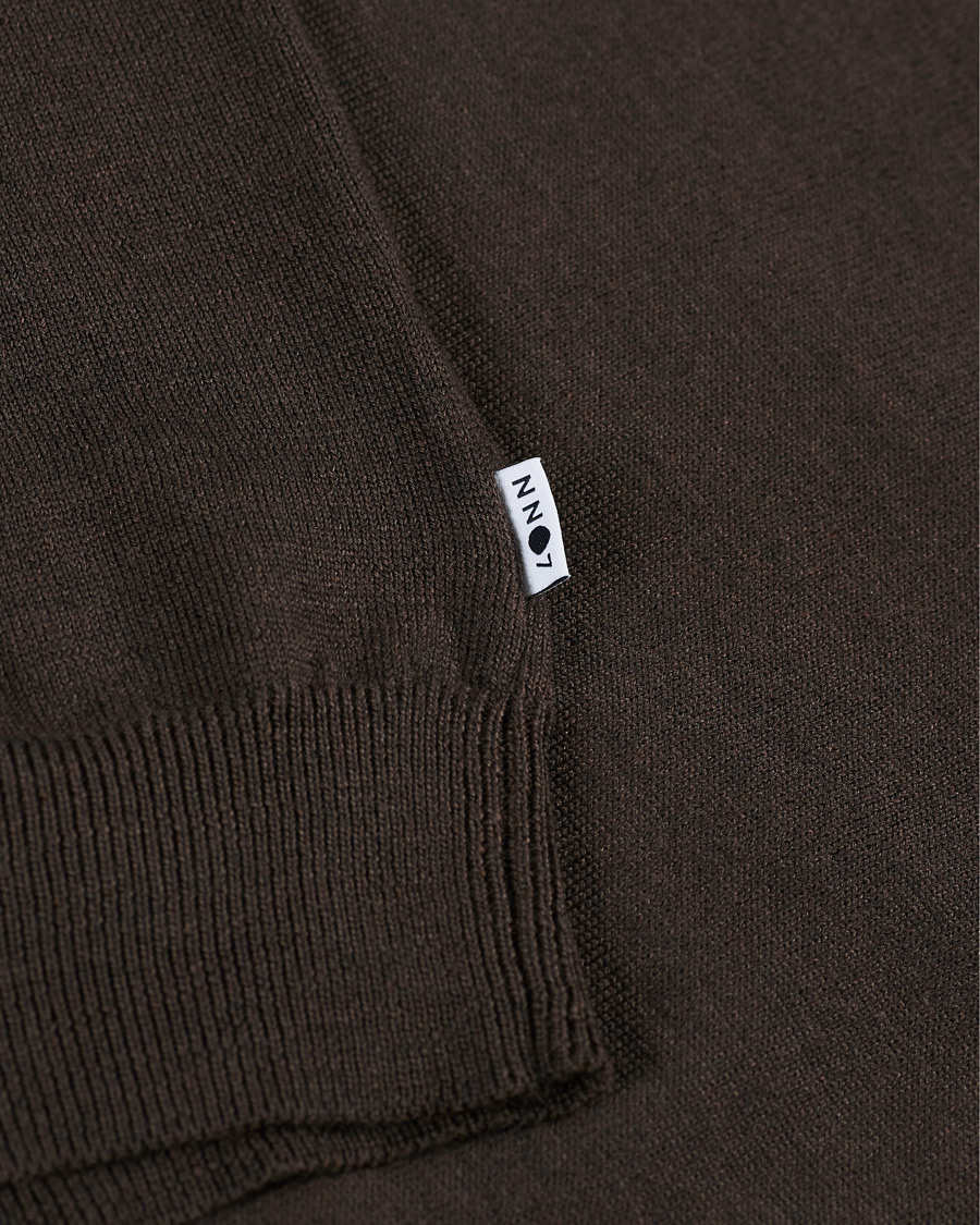 Homme | Pulls Et Tricots | NN07 | Ted Merino Crew Neck Pullover Brown