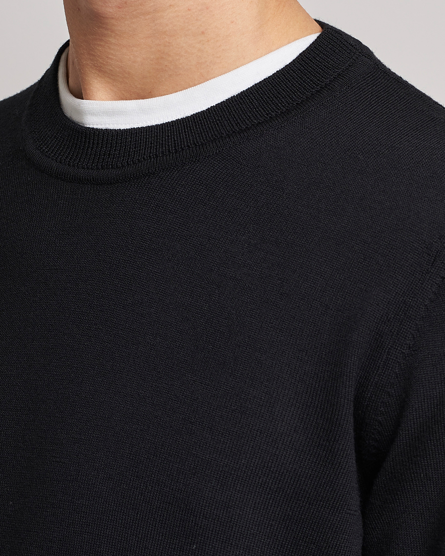 Homme | Pulls Et Tricots | NN07 | Ted Merino Crew Neck Pullover Black