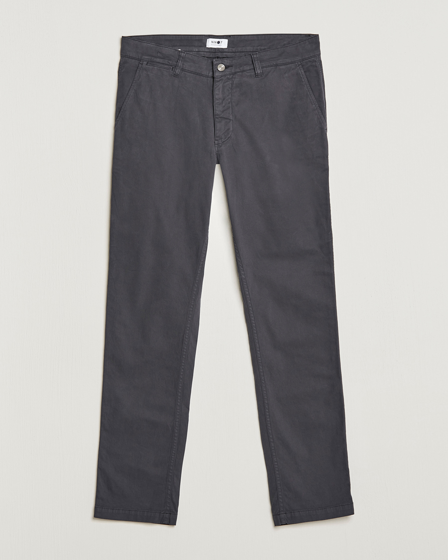 Homme | Pantalons | NN07 | Marco Slim Fit Stretch Chinos Concrete