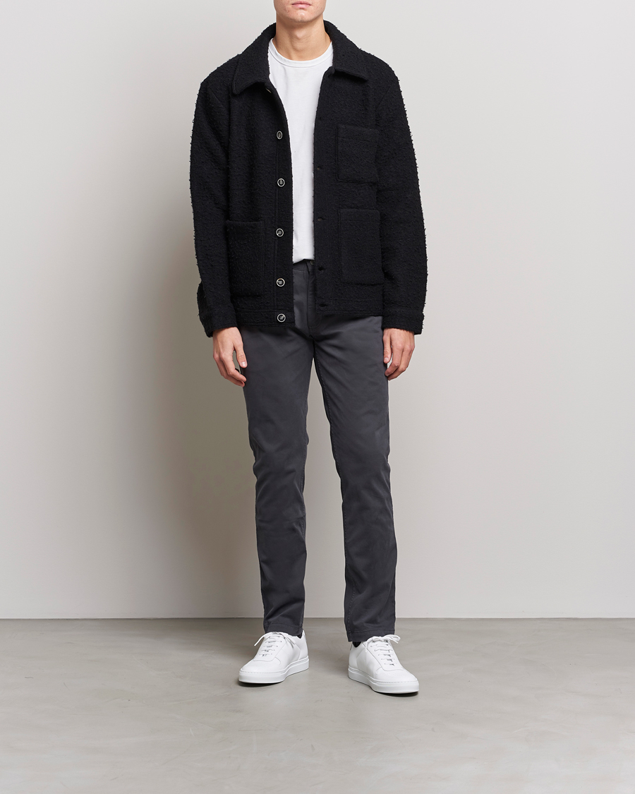 Homme | Pantalons | NN07 | Marco Slim Fit Stretch Chinos Concrete