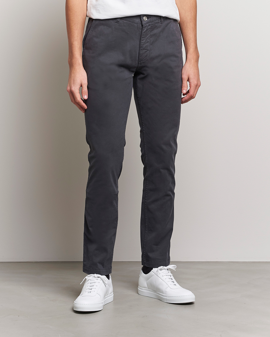 Homme | Pantalons | NN07 | Marco Slim Fit Stretch Chinos Concrete