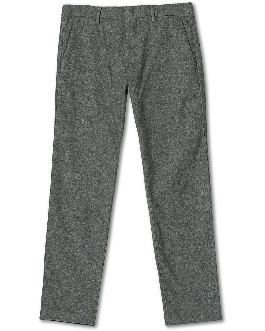 Homme | Pantalons | NN07 | Theo Regular Fit Brushed Cotton Chinos Grey