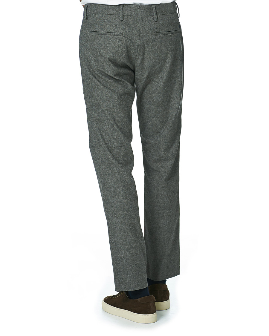 Homme | Pantalons | NN07 | Theo Regular Fit Brushed Cotton Chinos Grey