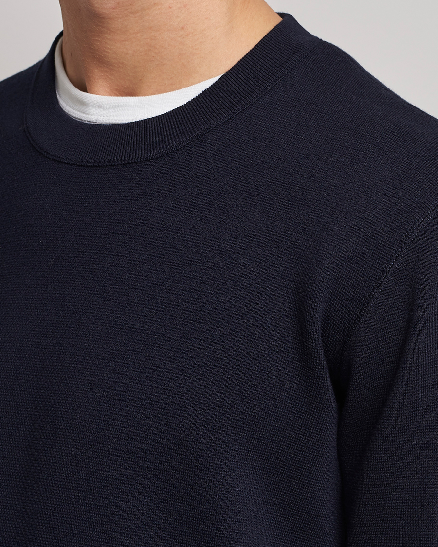 Homme | Pulls Et Tricots | NN07 | Luis Cotton/Modal Pullover Navy Blue