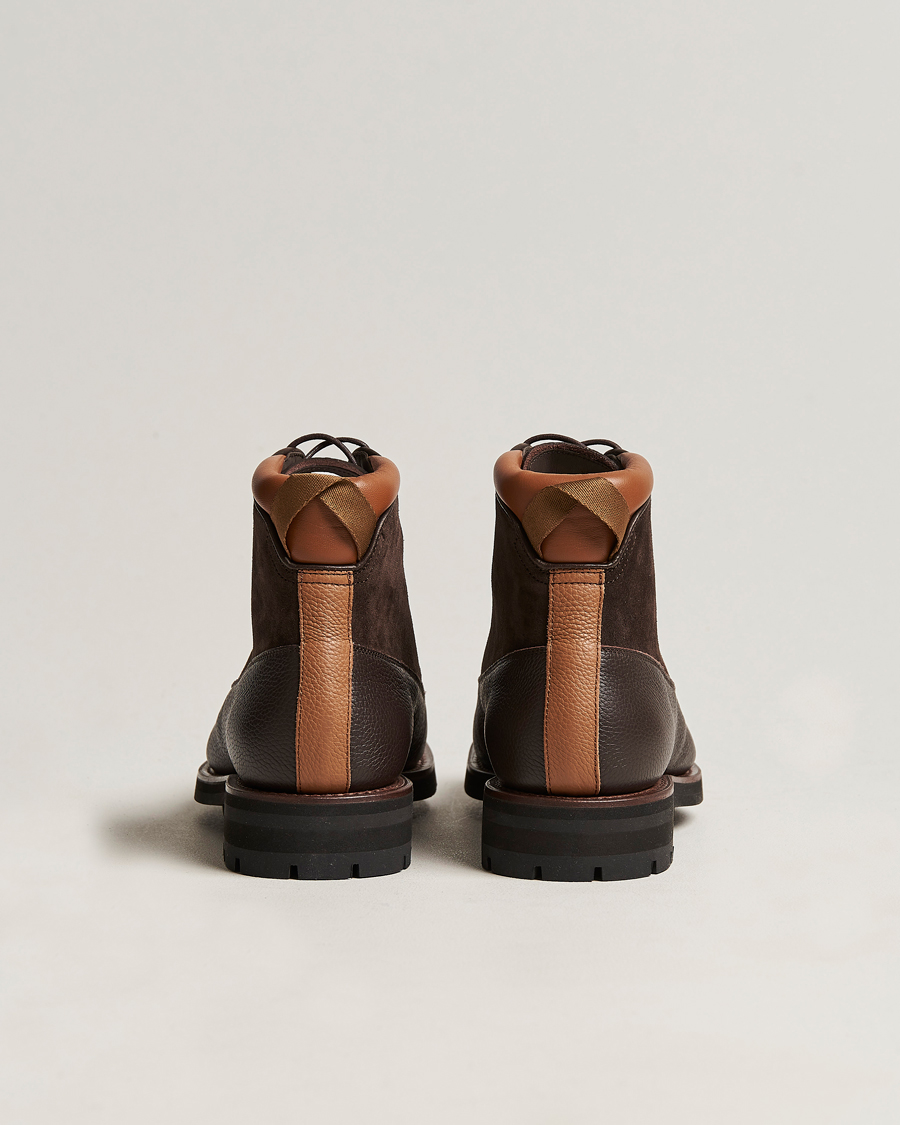 Homme | Heschung Raphia Leather/Suede Boot Moro/Coffee | Heschung | Raphia Leather/Suede Boot Moro/Coffee