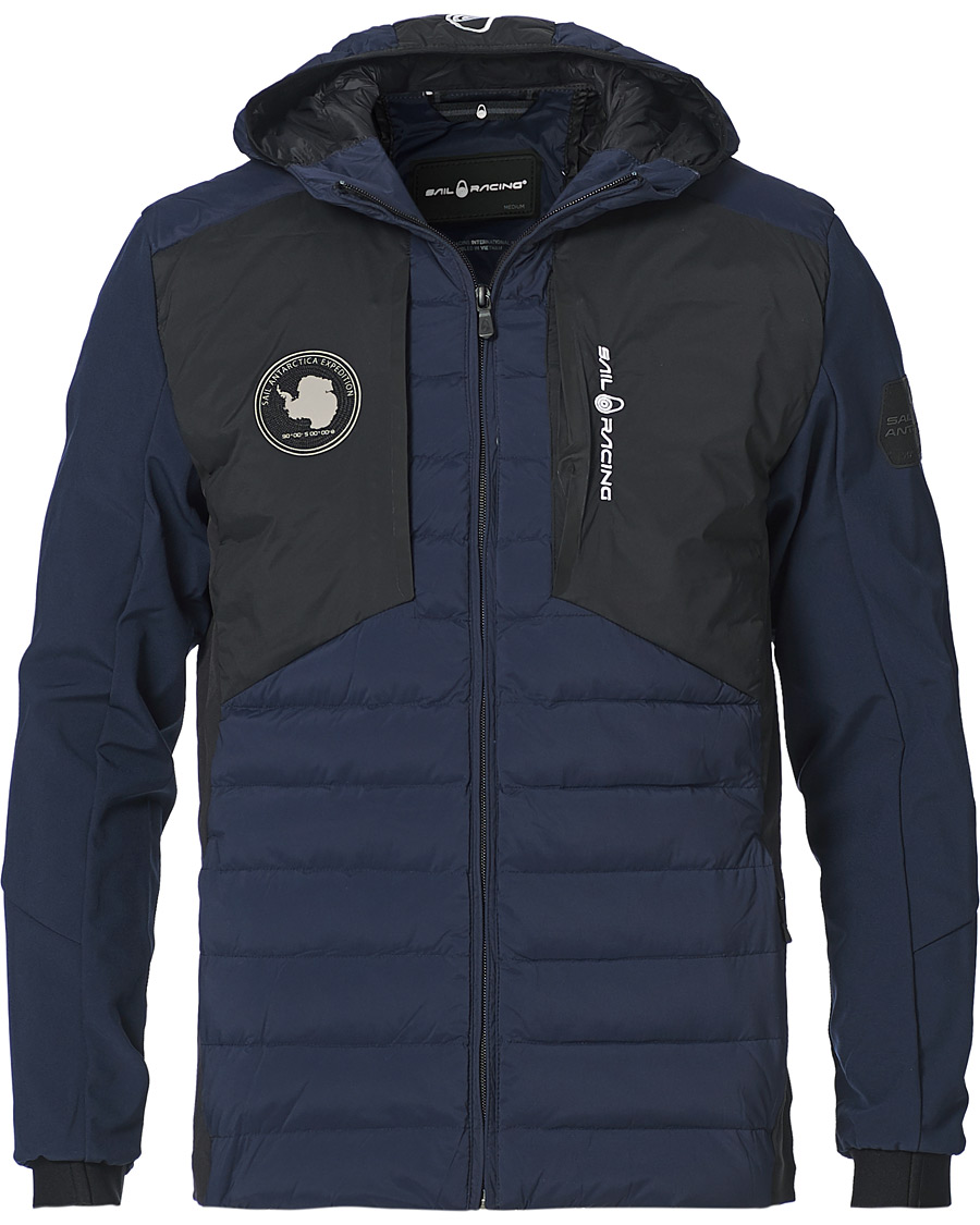 Homme | Manteaux Et Vestes | Sail Racing | Antartica Hybrid Hooded Jacket Dark Navy