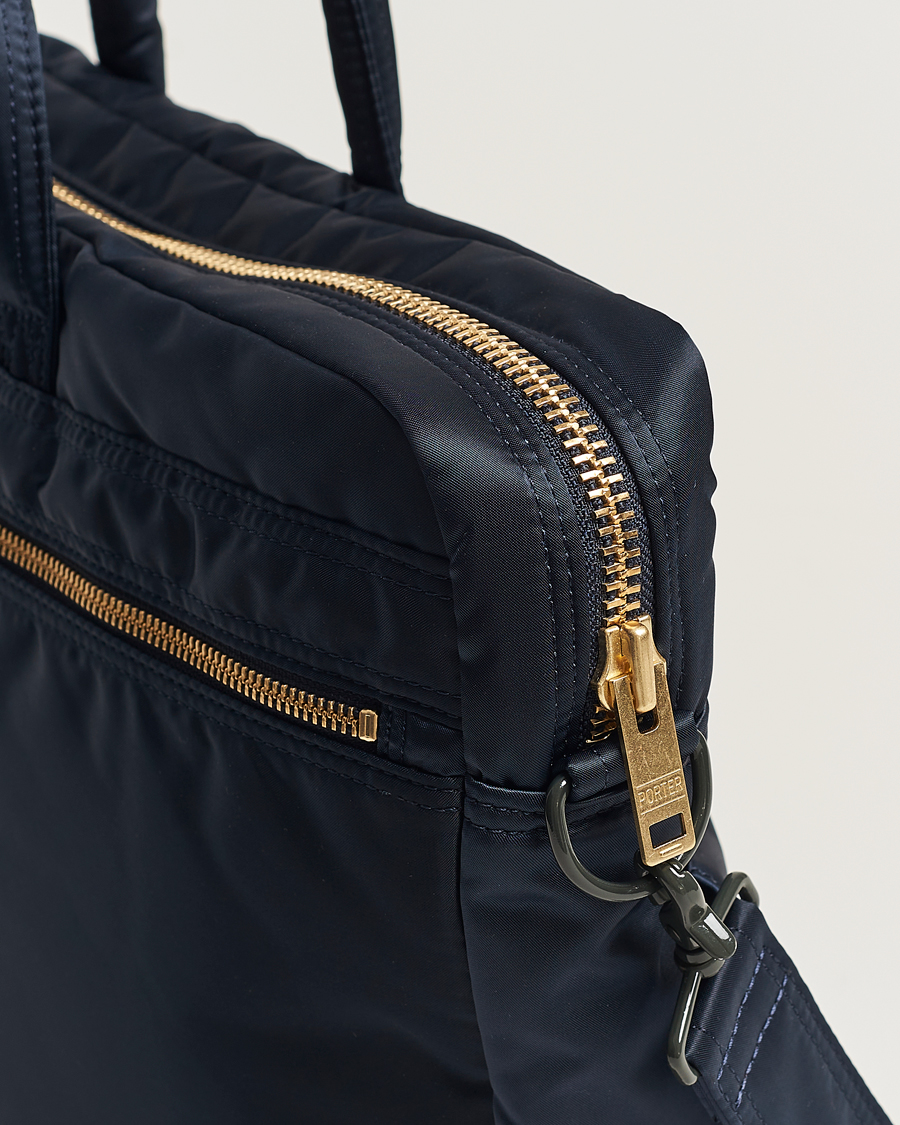Homme | Porter-Yoshida & Co. Tanker 2Way Briefcase Iron Blue | Porter-Yoshida & Co. | Tanker 2Way Briefcase Iron Blue