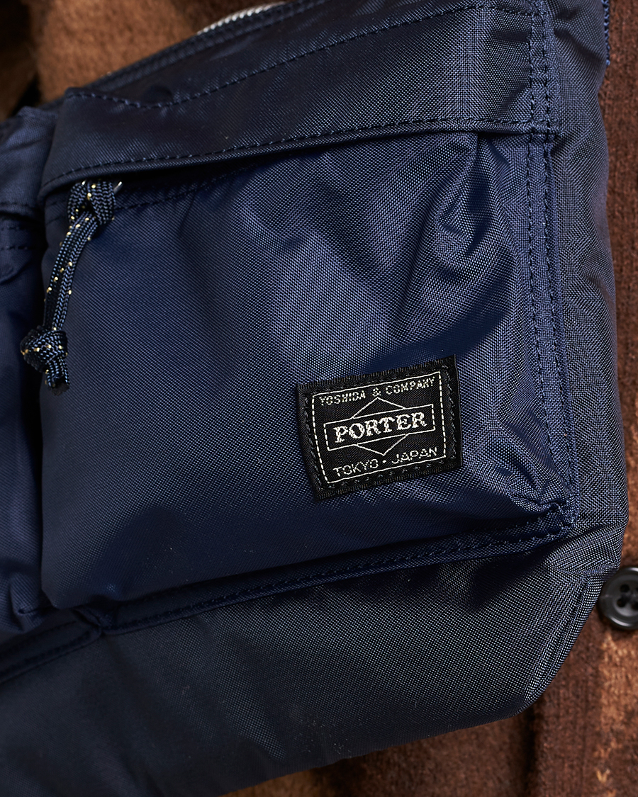Homme | Sacs | Porter-Yoshida & Co. | Force Small Shoulder Bag Navy Blue
