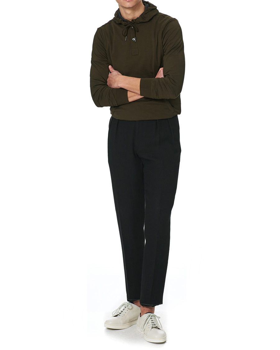 Homme | Pulls Et Tricots | Ralph Lauren Purple Label | Luxury Lisle Hoodie Inverness Loden