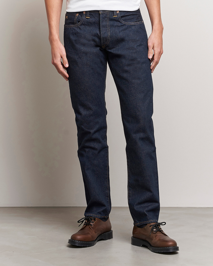Homme | Jeans | RRL | Slim Fit 5-Pocket Denim Once Washed