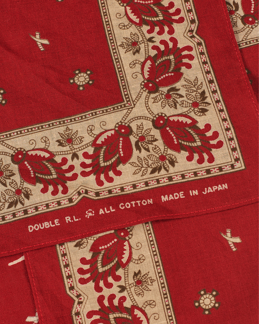 Homme | RRL Robbin Bandana Turkey Red | RRL | Robbin Bandana Turkey Red