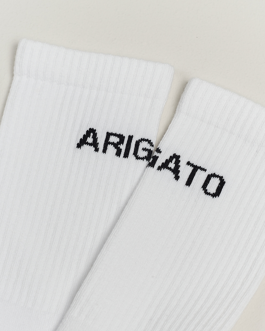 Men |  | Axel Arigato | Logo Tube Socks White