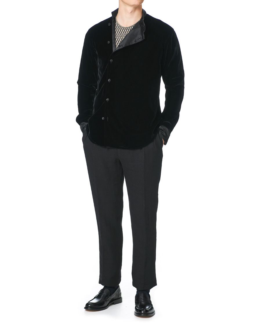 Homme | Chemises | Giorgio Armani | Velvet Guru Shirt Jacket Black