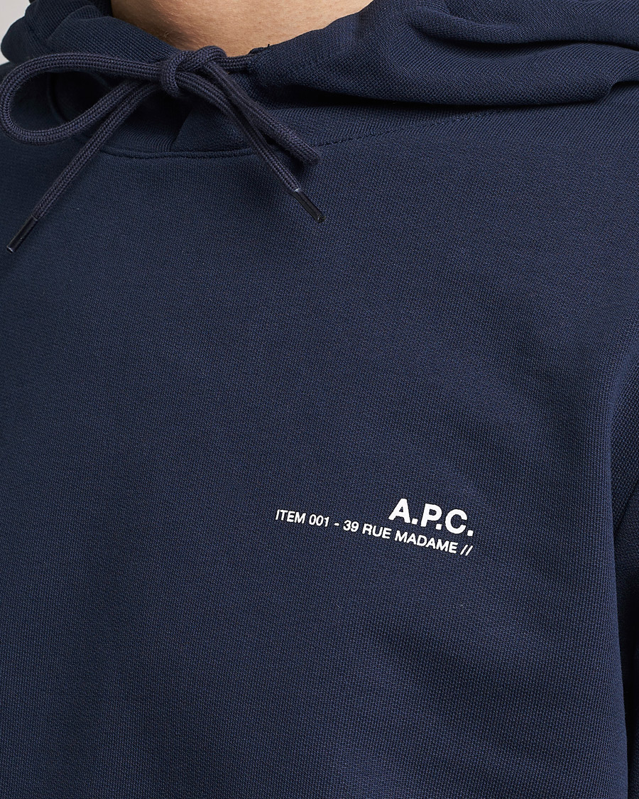 Homme | Pulls Et Tricots | A.P.C. | Item Hoodie Navy