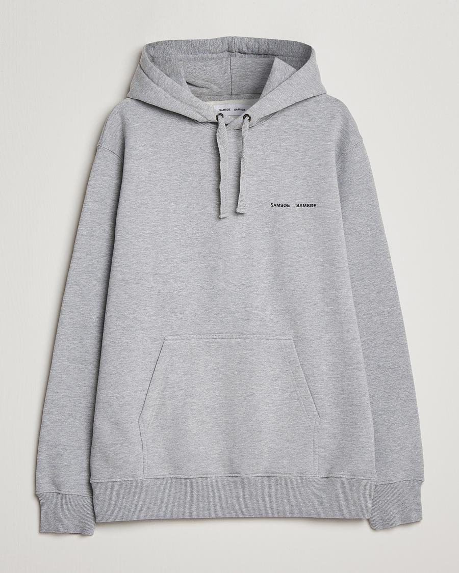 Homme | Pulls Et Tricots | Samsøe Samsøe | Norsbro Hoodie Grey Melange