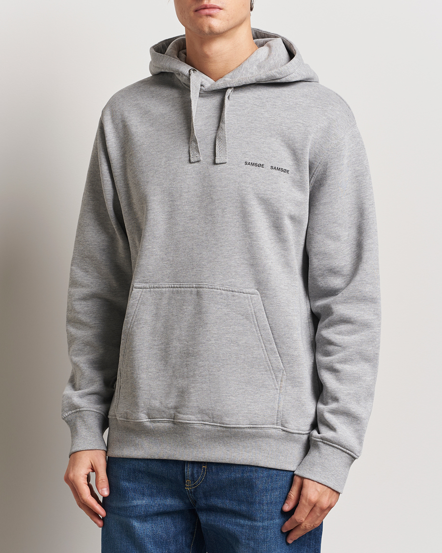 Homme | Pulls Et Tricots | Samsøe Samsøe | Norsbro Hoodie Grey Melange