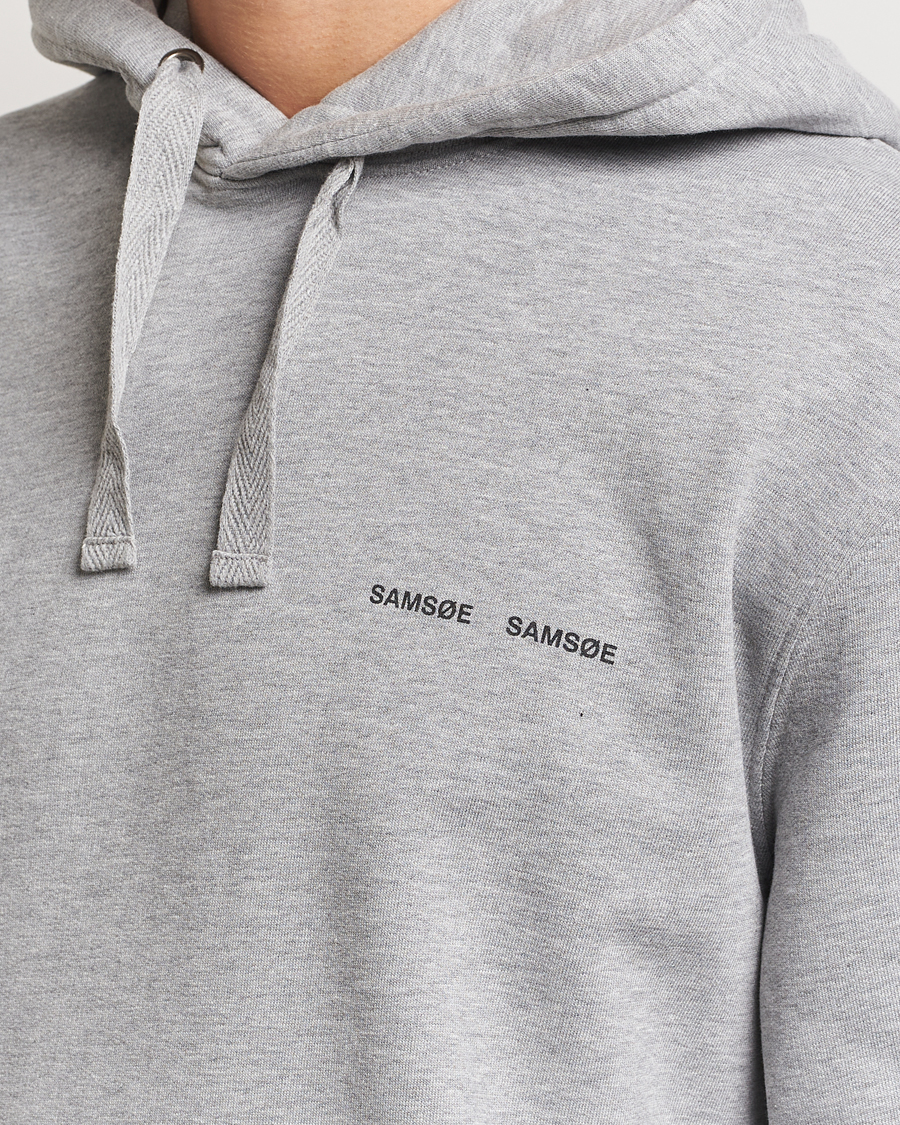 Homme | Pulls Et Tricots | Samsøe Samsøe | Norsbro Hoodie Grey Melange