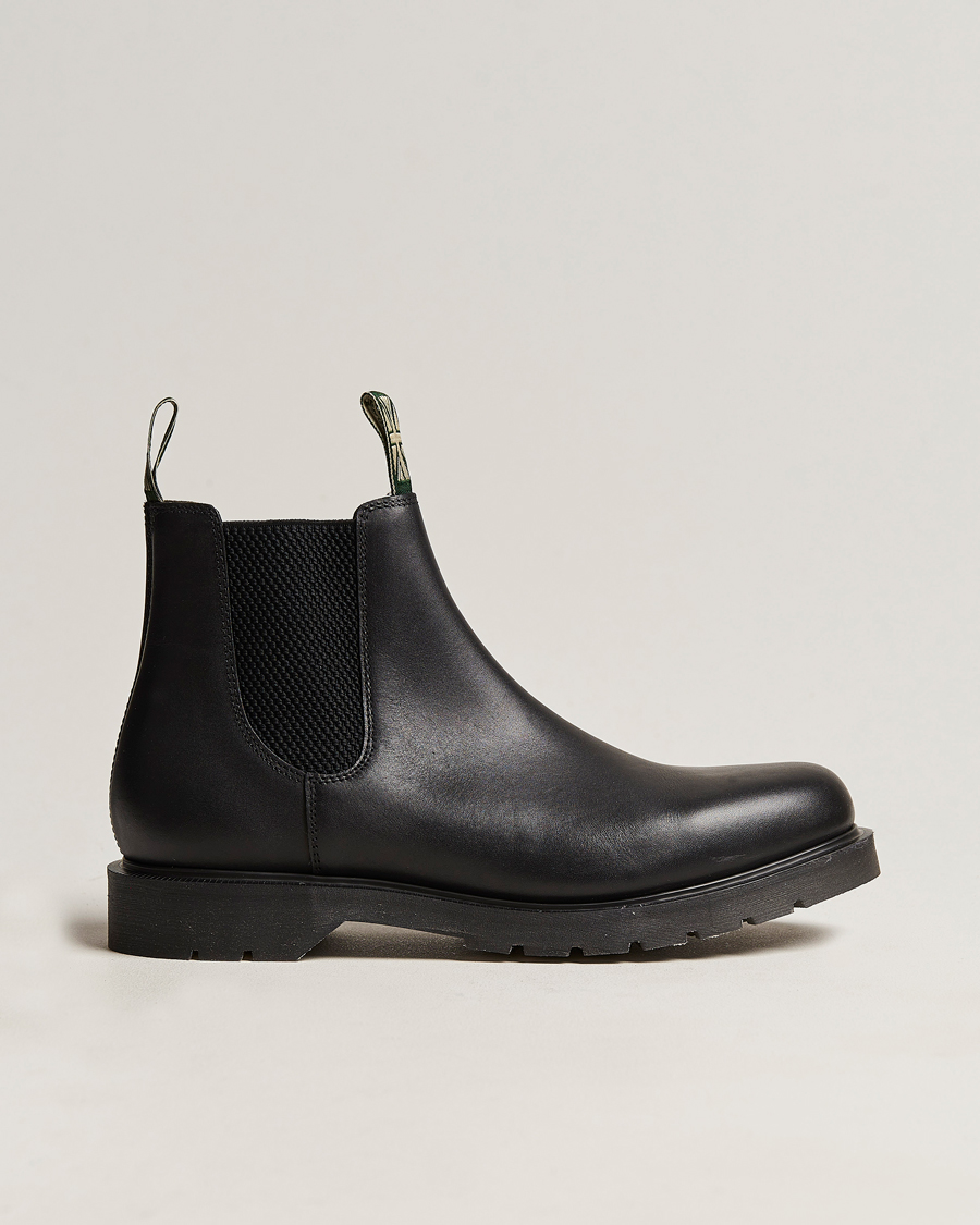 Homme | Bottes | Loake Shoemakers | Loake 1880 Mccauley Heat Sealed Chelsea Black Leather