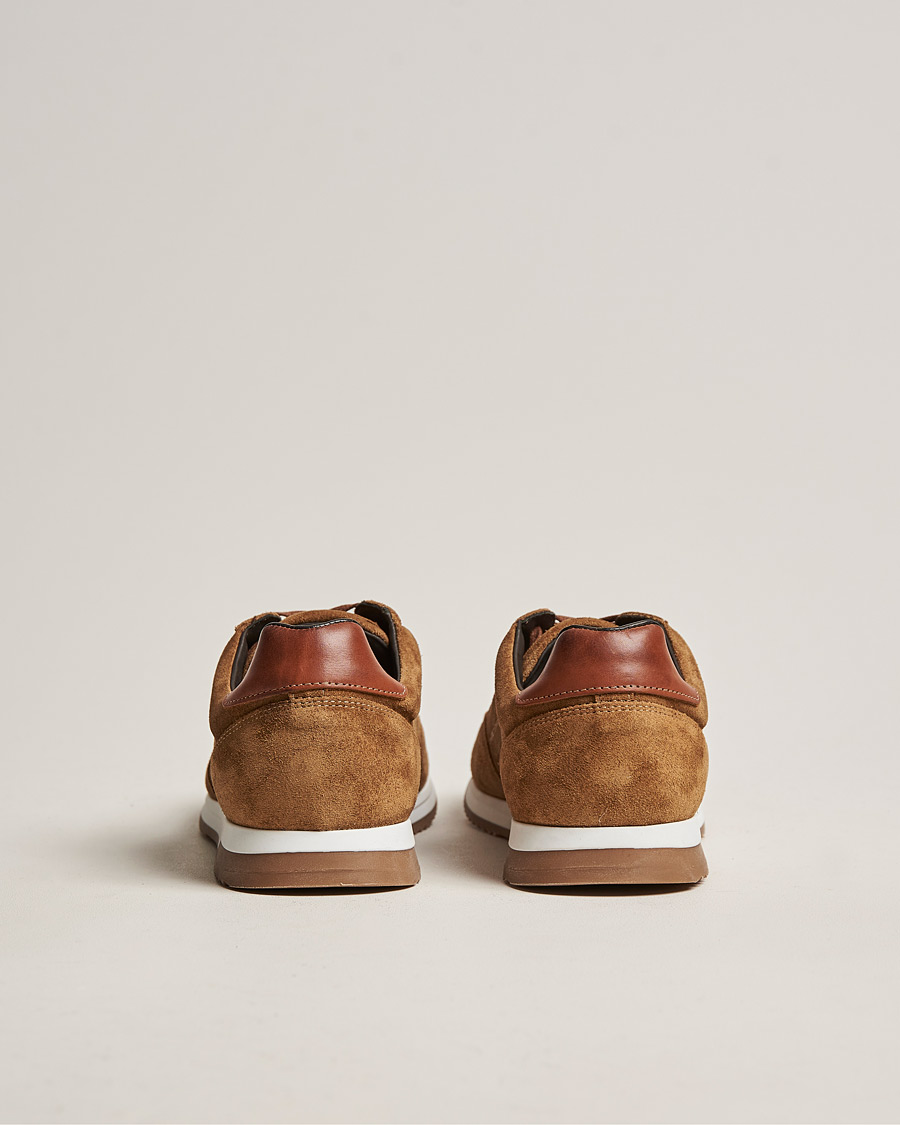 Homme | Design Loake Bannister Running Sneaker Tan Suede | Design Loake | Bannister Running Sneaker Tan Suede