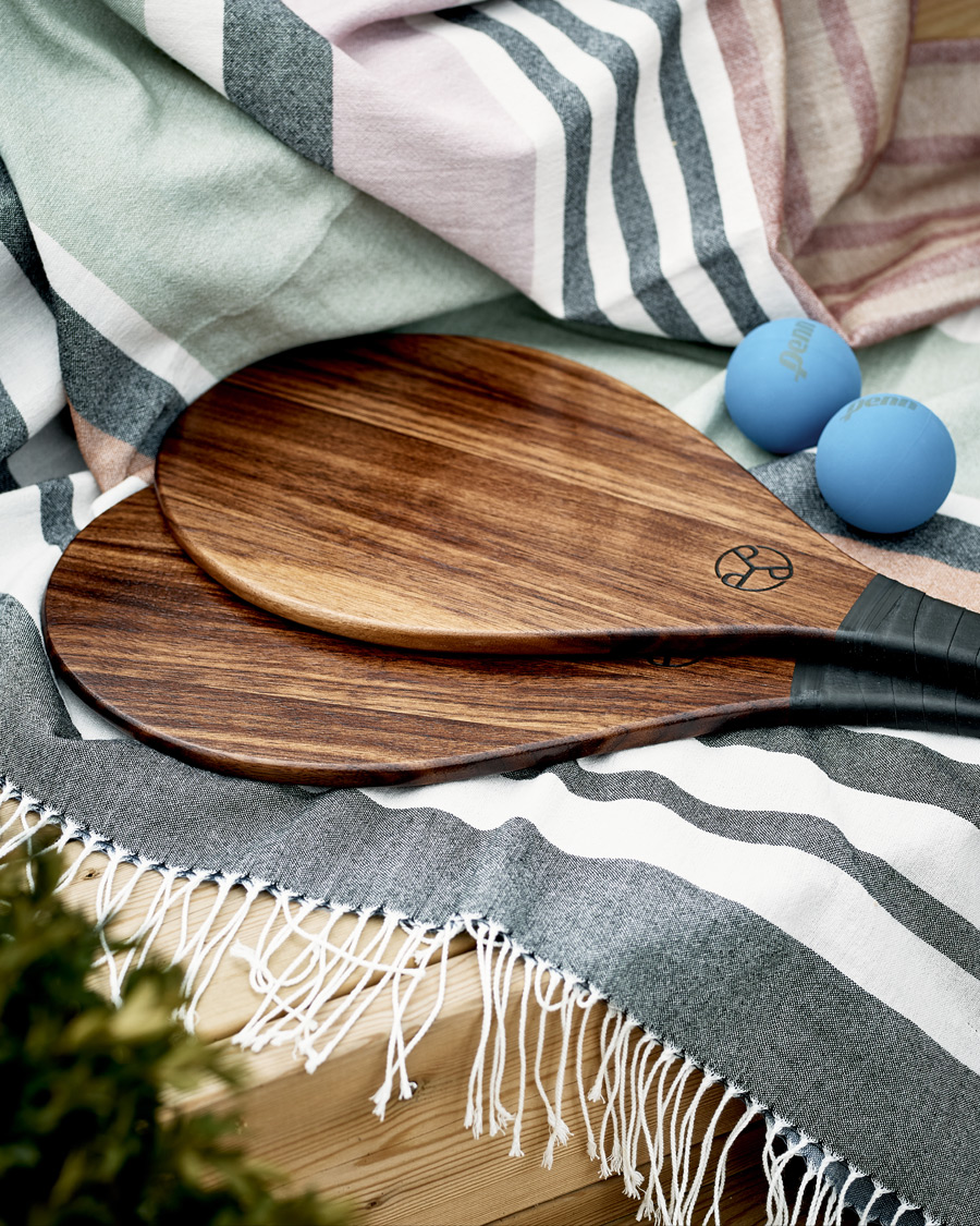 Homme | Please Please Please Espevik Walnut Beach Bat Set | Please Please Please | Espevik Walnut Beach Bat Set