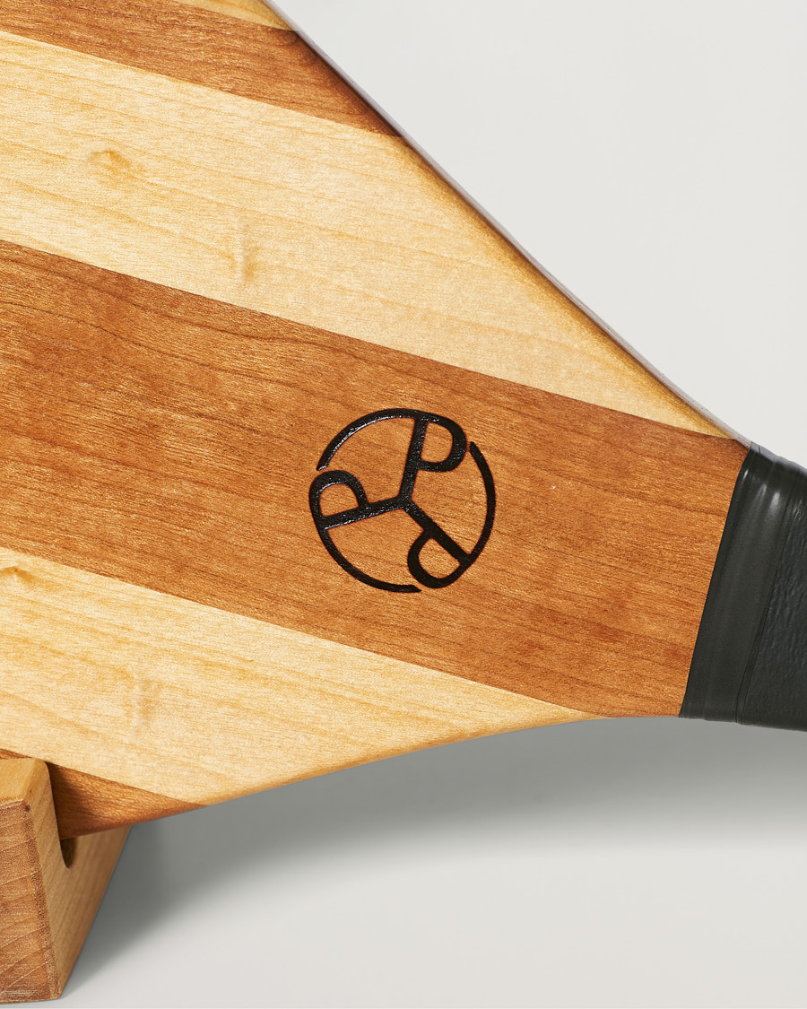 Homme | Please Please Please Haverdal Cherry Wood/Birch Beach Bat Set | Please Please Please | Haverdal Cherry Wood/Birch Beach Bat Set