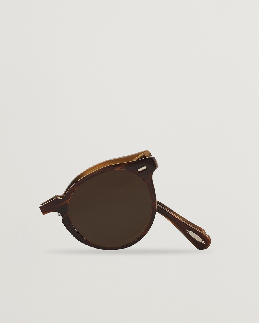 Homme | Oliver Peoples Gregory Peck 1962 Folding Sunglasses Dark Brown | Oliver Peoples | Gregory Peck 1962 Folding Sunglasses Dark Brown