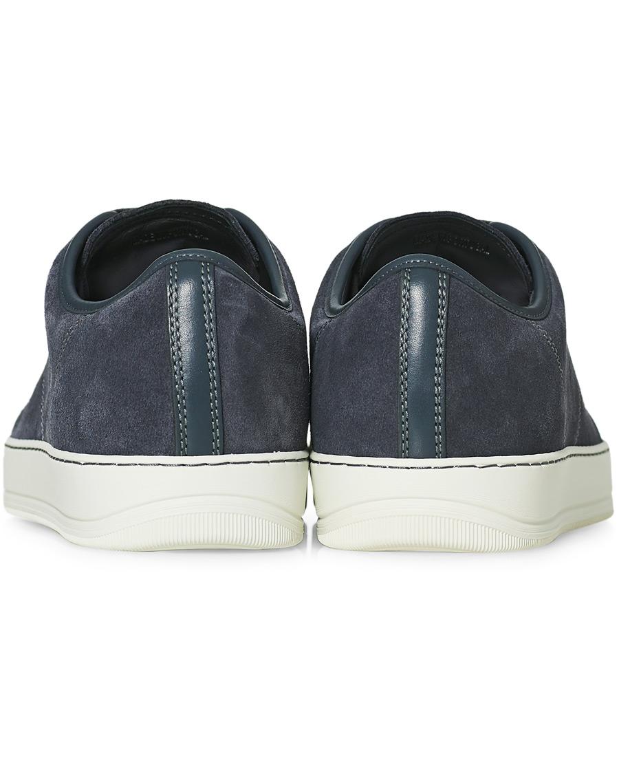 Homme | Lanvin Patent Cap Toe Sneaker Slate Grey | Lanvin | Patent Cap Toe Sneaker Slate Grey