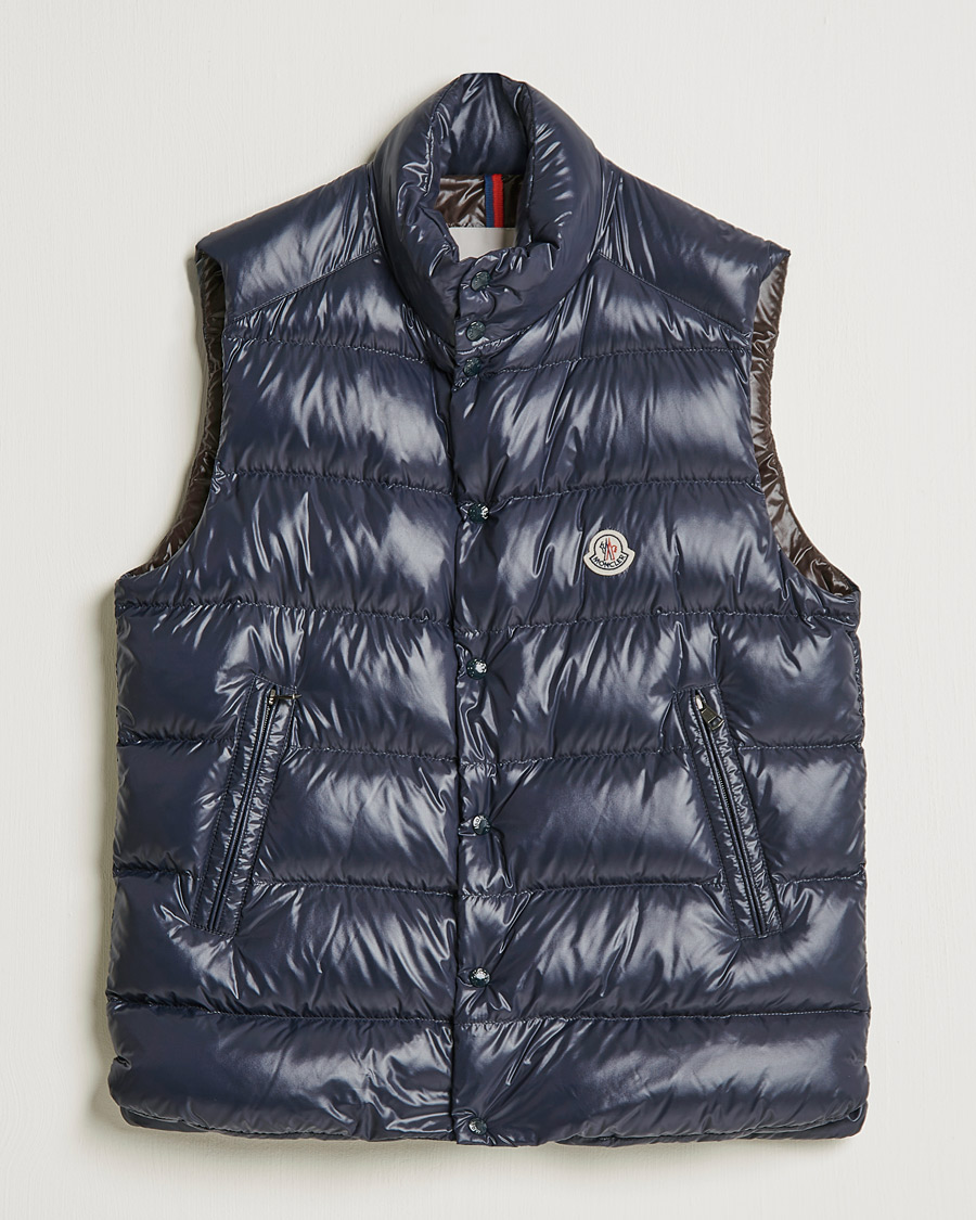 Homme | Gilets | Moncler | Tibb Down Vest Navy