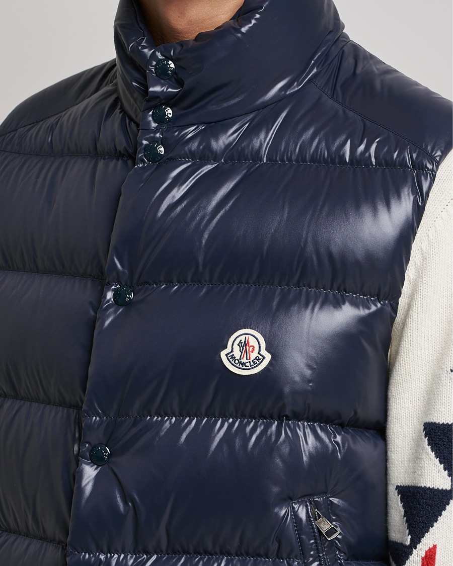 Homme | Gilets | Moncler | Tibb Down Vest Navy