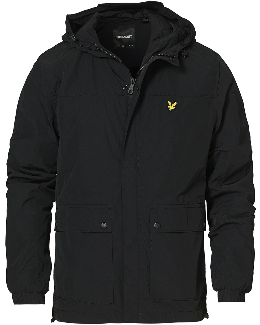 Homme | Manteaux Et Vestes | Lyle & Scott | Hooded Pocket Jacket Black