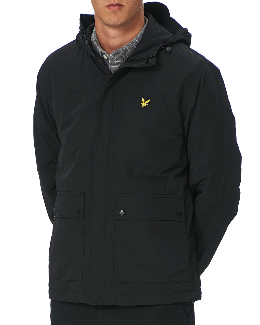 Homme | Manteaux Et Vestes | Lyle & Scott | Hooded Pocket Jacket Black
