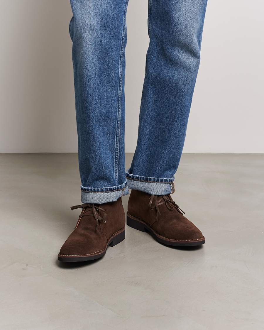 Homme | Polo Ralph Lauren Talan Chukka Boot Chocolate Brown | Polo Ralph Lauren | Talan Chukka Boot Chocolate Brown