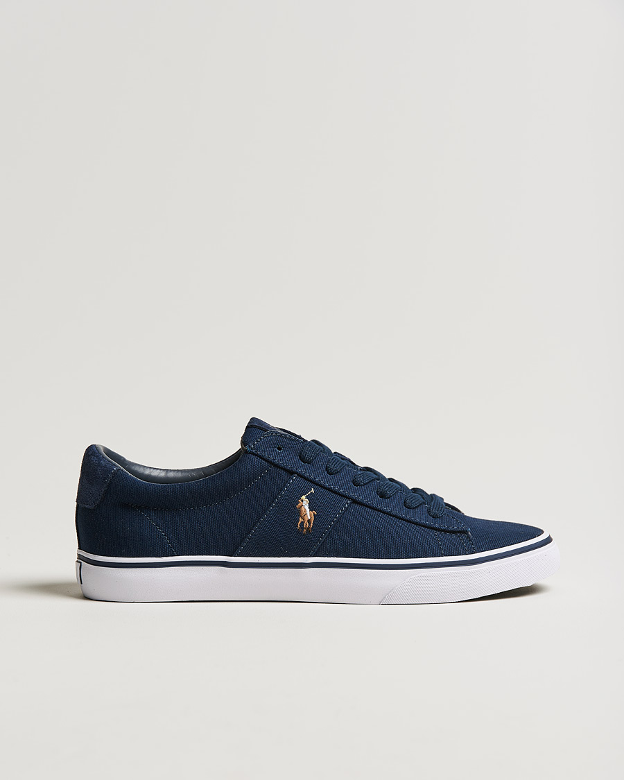 Homme | Polo Ralph Lauren Sayer Canvas Sneaker Aviator Navy | Polo Ralph Lauren | Sayer Canvas Sneaker Aviator Navy