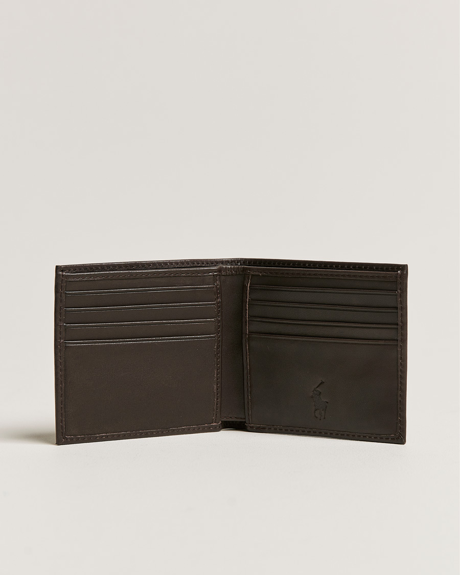 Homme | Polo Ralph Lauren Smooth Leather Wallet Brown | Polo Ralph Lauren | Smooth Leather Wallet Brown