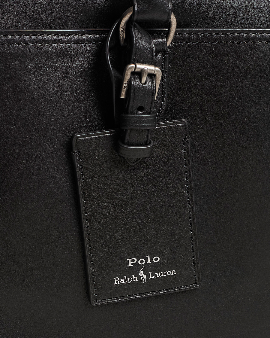 Homme | Polo Ralph Lauren Leather Briefcase Black | Polo Ralph Lauren | Leather Briefcase Black